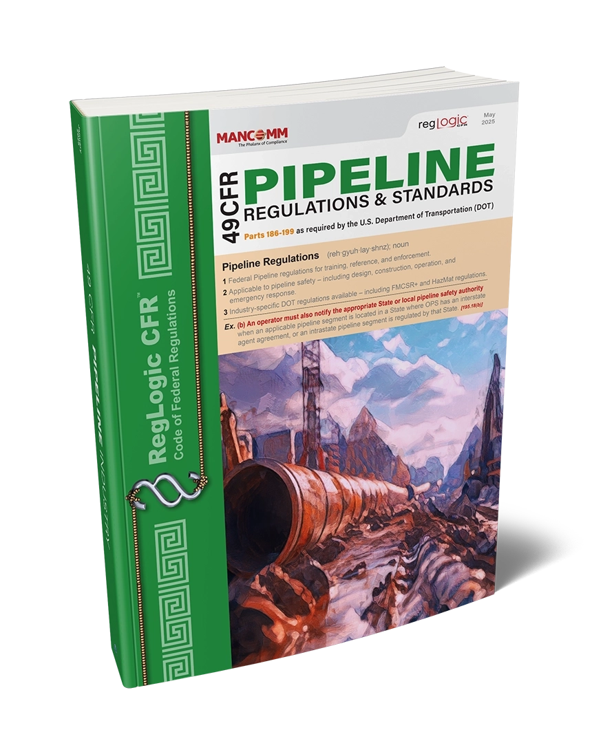 Pipeline Safety Regulations (49 CFR Parts 190–199) – Mancomm