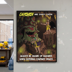 Caveman Safety™ Poster Series