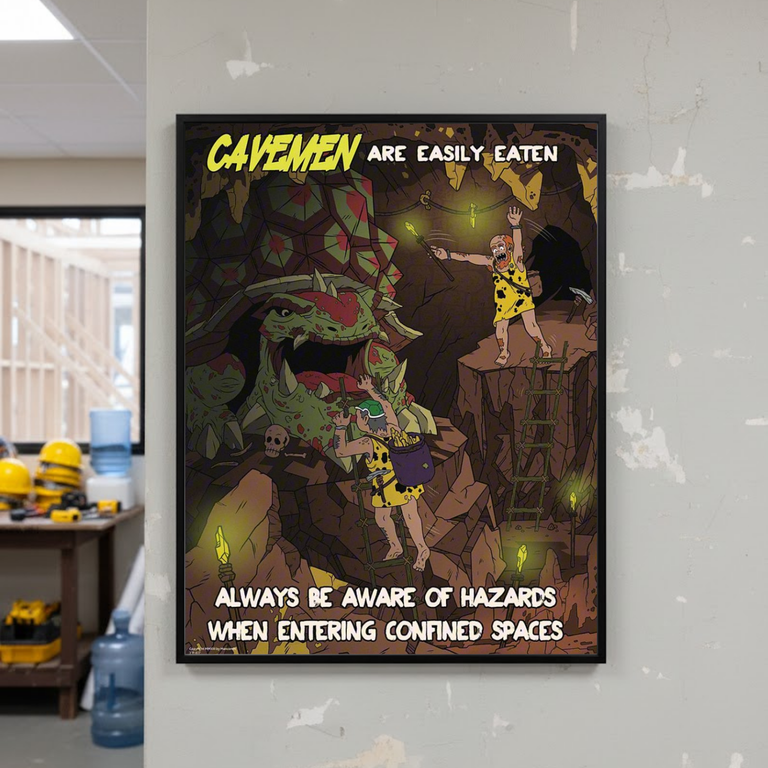 Caveman Safety™ Poster Series