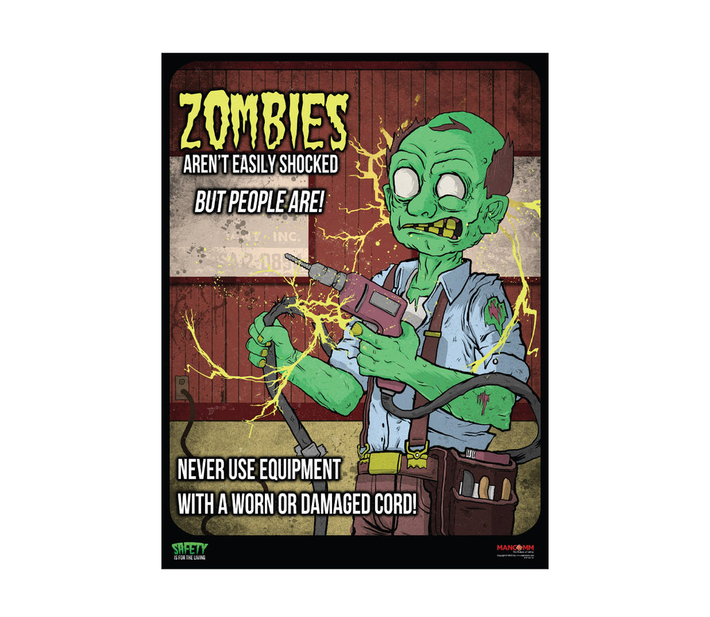 Zombie Safety Posters Series