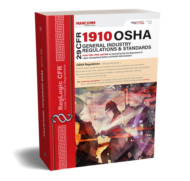 OSHA General Industry Regulations & Standards, 29 CFR 1910, Jan 2025