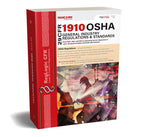 Book titled '29 CFR 1910 OSHA General Industry Regulations & Standards' by RegLogic CFR on a white background