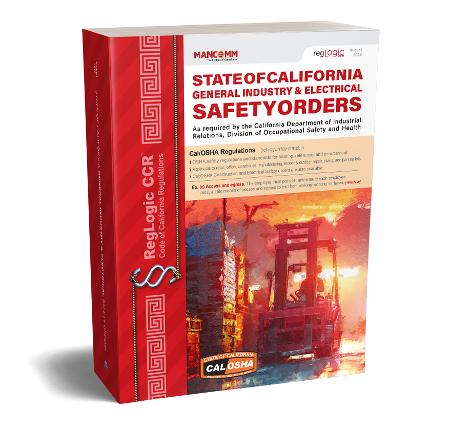 Cal/OSHA General Industry & Electrical Safety Orders, August 2026