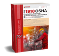 Perfect-bound book titled '29 CFR 1910 OSHA General Industry Regulations & Standards' on a white background.