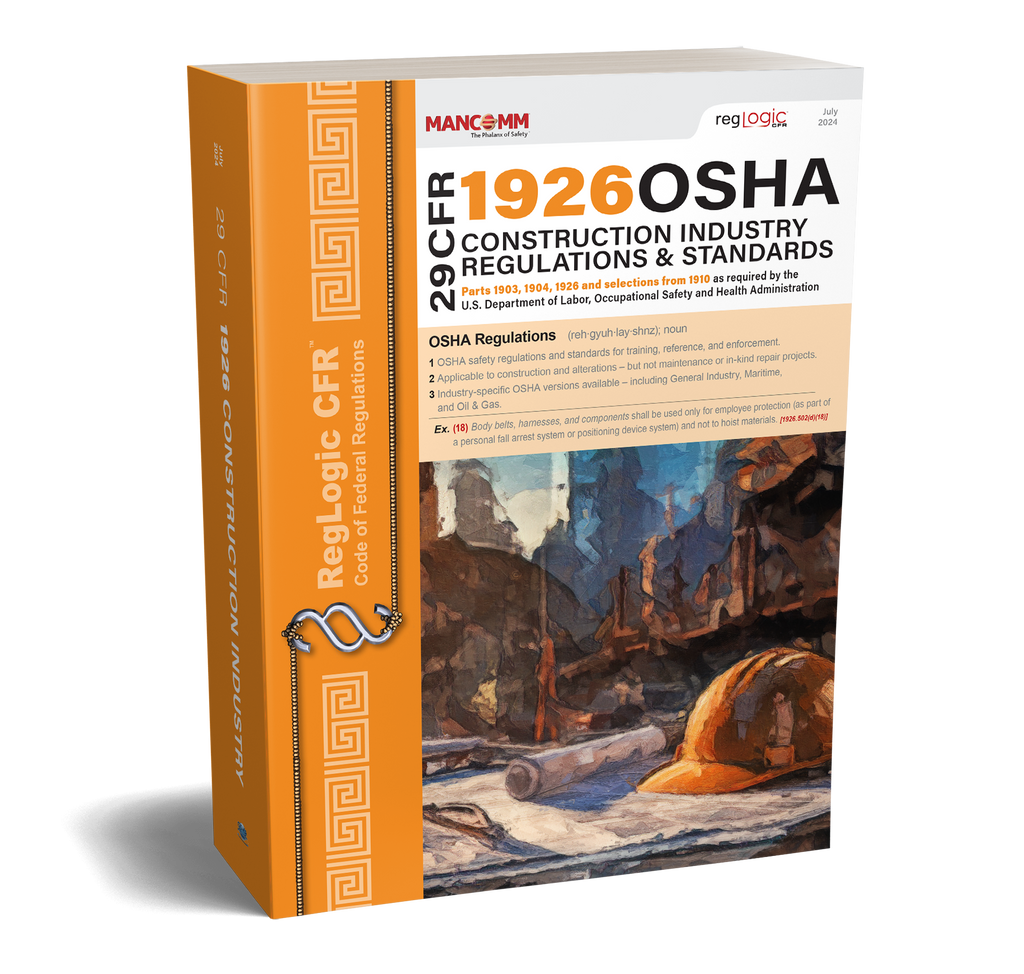 OSHA Construction Regulations & Standards, 29 CFR 1926, July 2024
