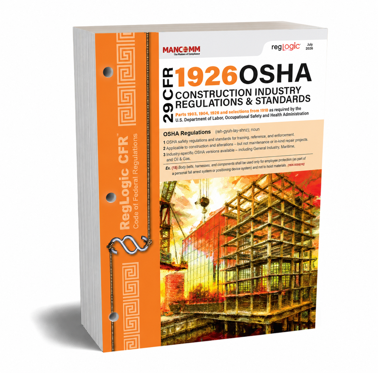 OSHA Construction Industry Regulations & Standards (29 CFR 1926)