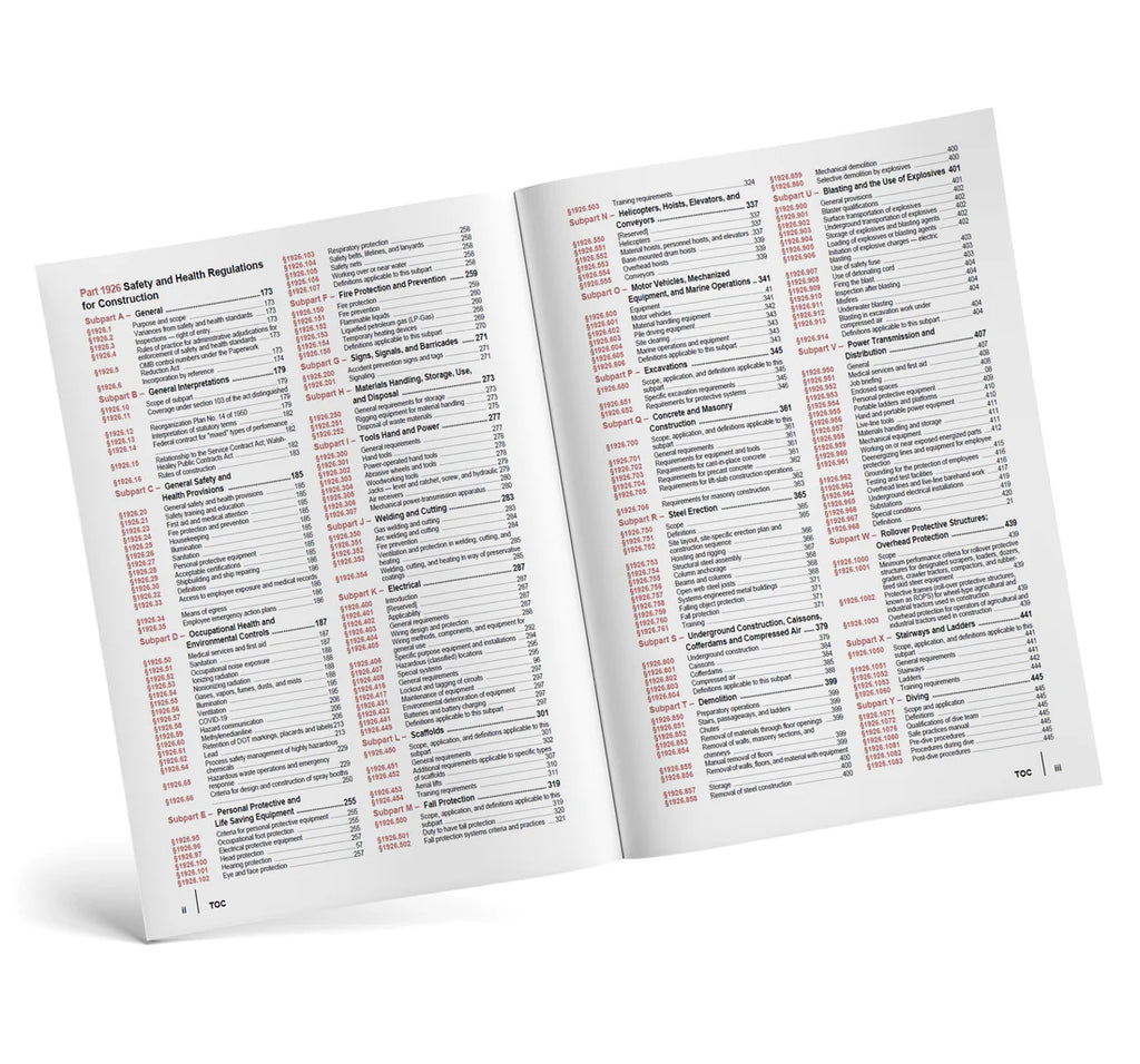 Open book with text on a white background