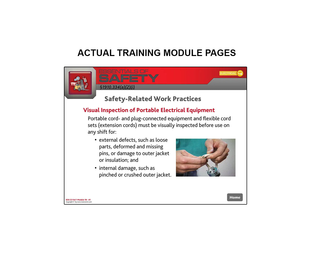 Hazard Recognition and Elimination Training - General Industry