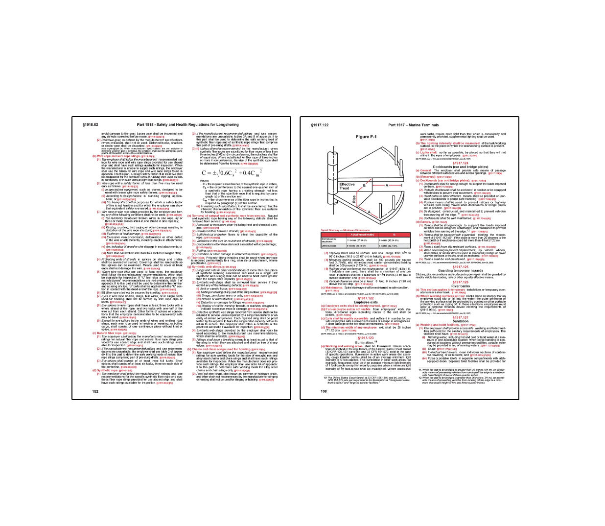 OSHA Maritime Regulations & Standards (29 CFR Parts 1915–1920)