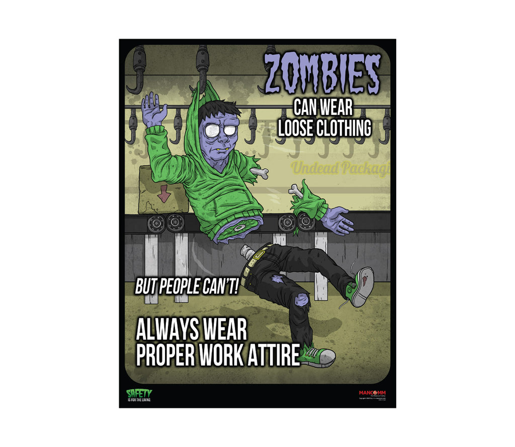 Zombie Safety Posters Series