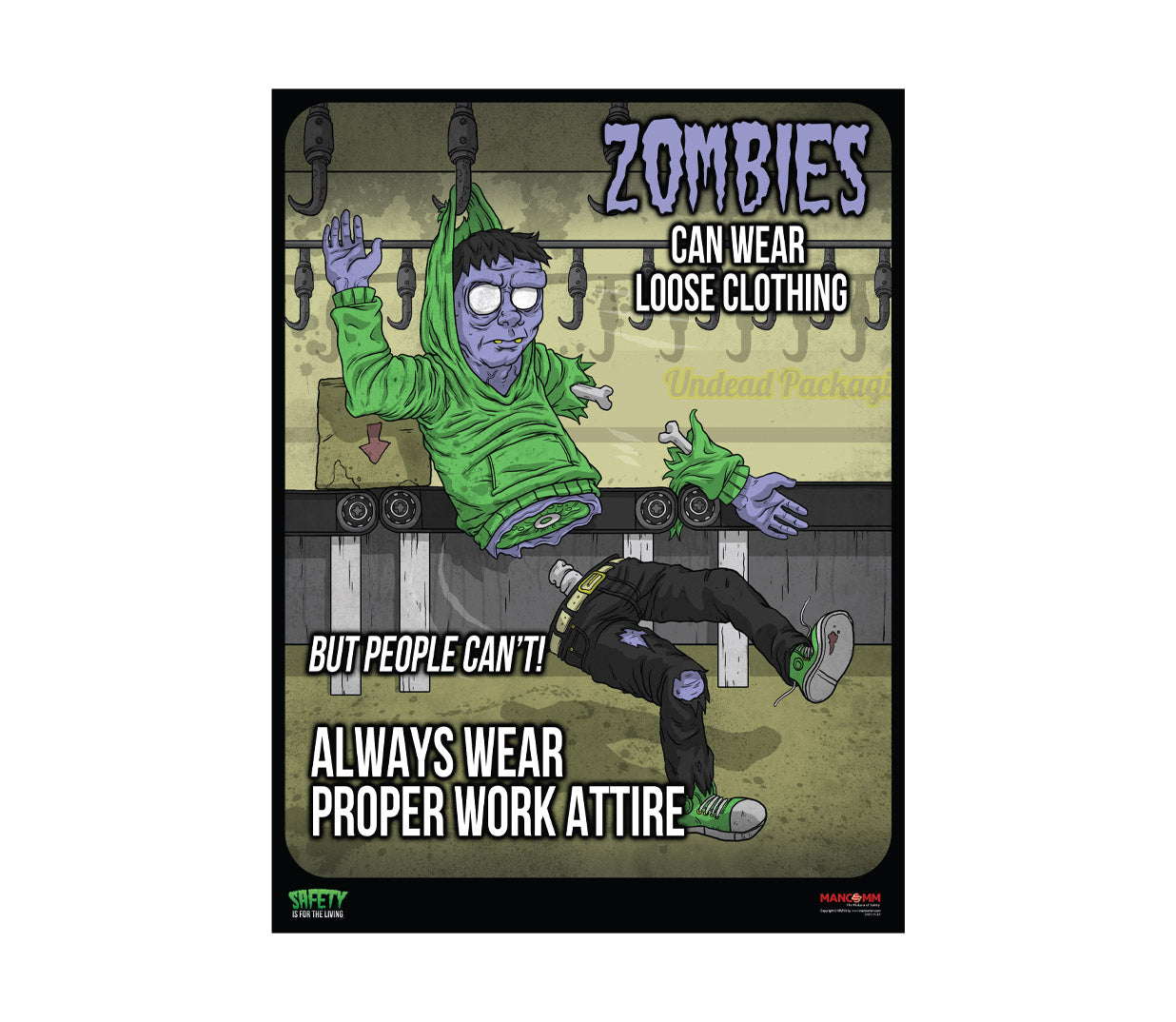 Zombie Safety Posters Series