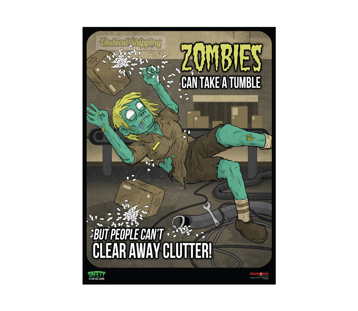 Zombie Safety Posters Series