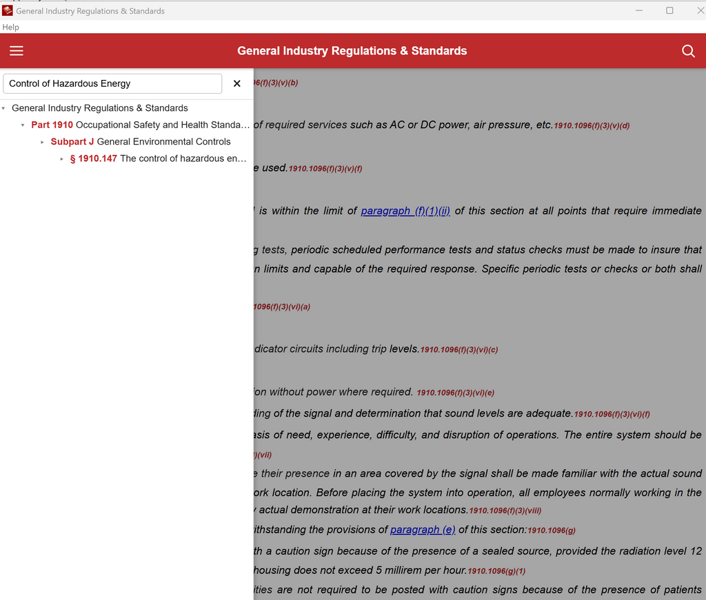 OSHA General Industry Regulations & Standards USB - August 2026 Edition