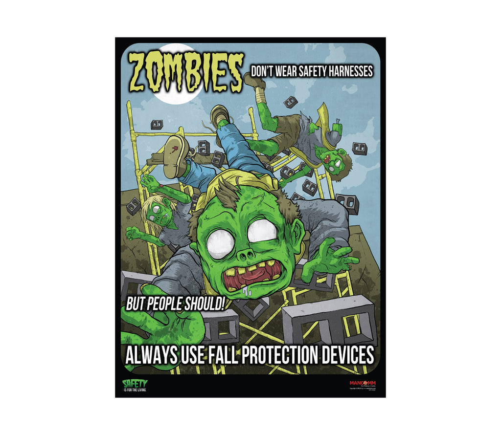 Zombie Safety Posters Series
