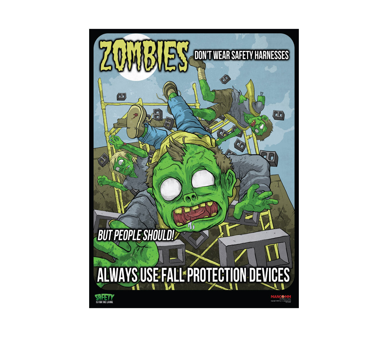 Zombie Safety Posters Series