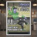 Zombie Safety Posters Series