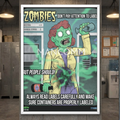 Zombie Safety Posters Series