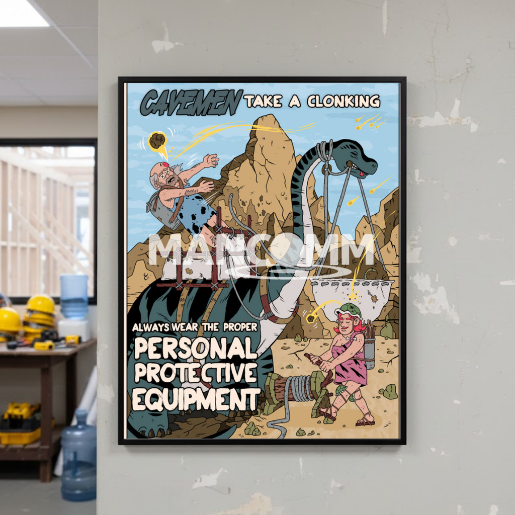 Caveman Safety™ Poster Series