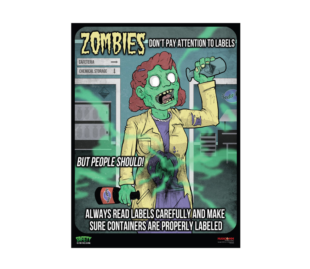 Zombie Safety Posters Series