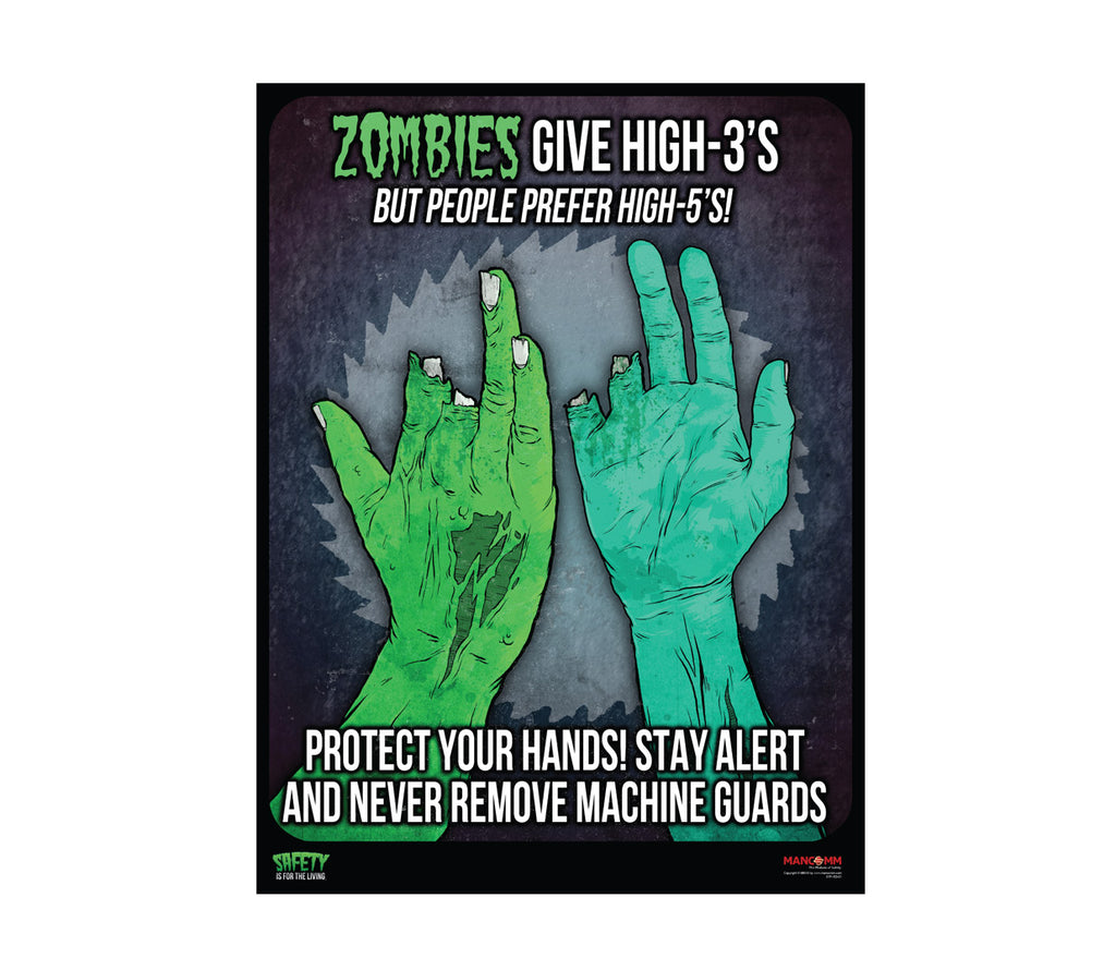Zombie Safety Posters Series