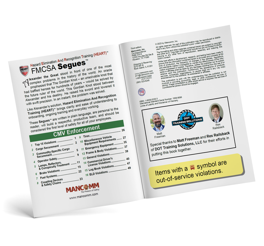 CMV Enforcement Segues 2024