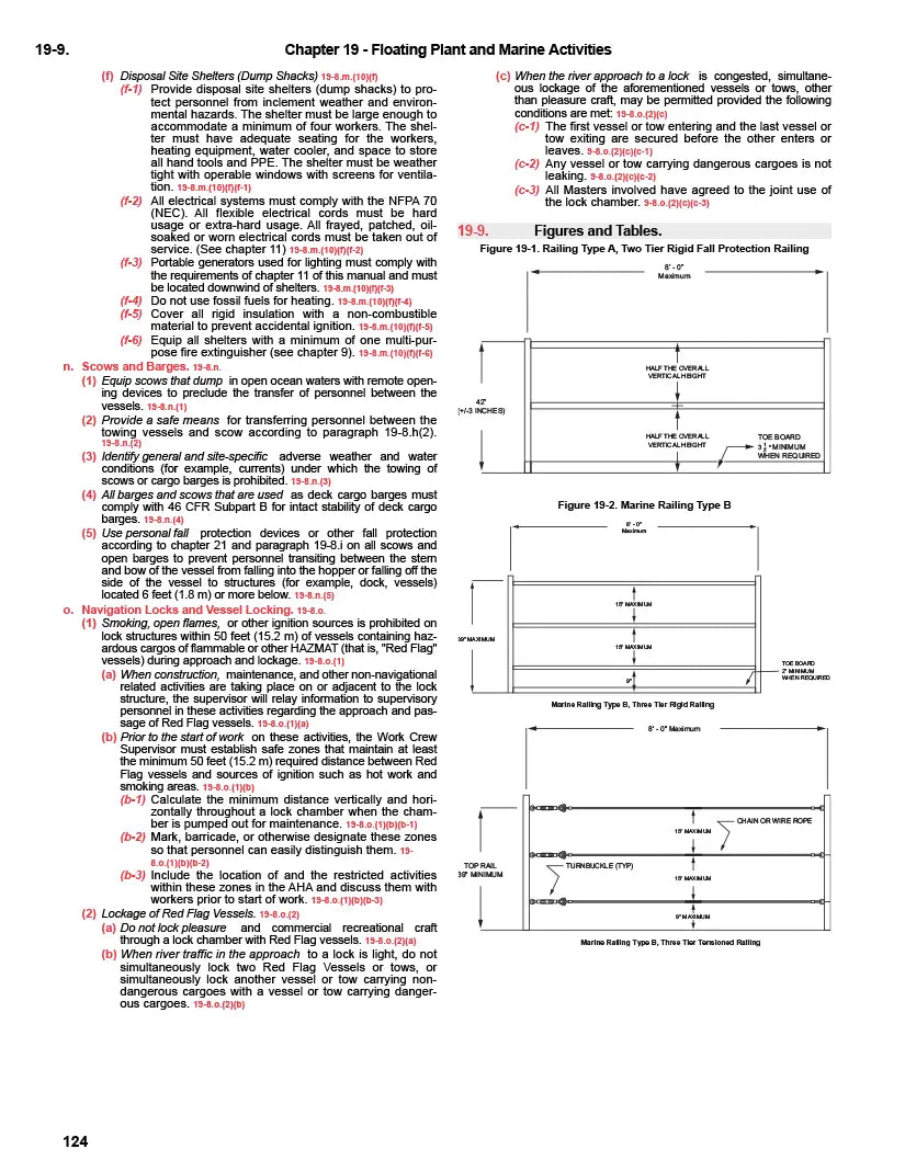 Technical document with text and diagrams on a white background