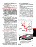 Technical manual page with text, diagrams, and illustrations on safety protocols.