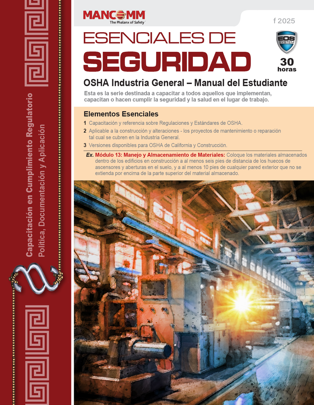 Spanish EOS General Industry Trainee Package 30 hour, 2025