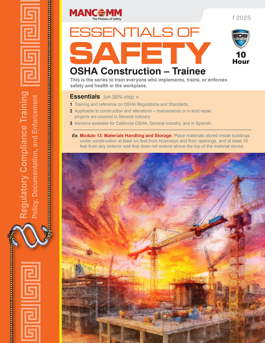 EOS Construction 10-hr. Trainee Edition, 2025