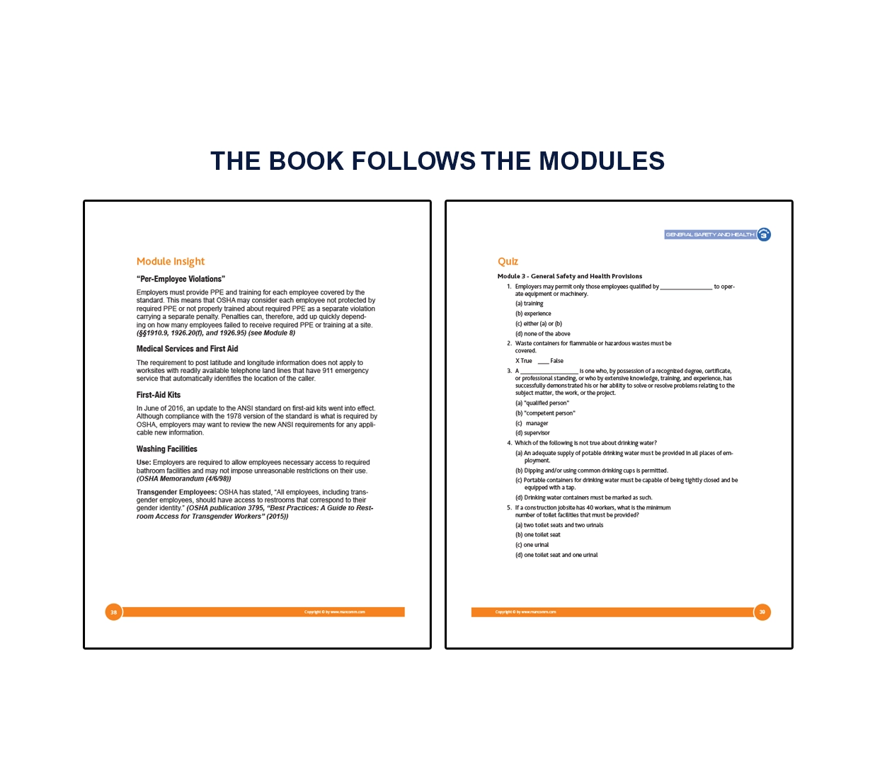 OSHA 30-hour* Construction Trainer Package