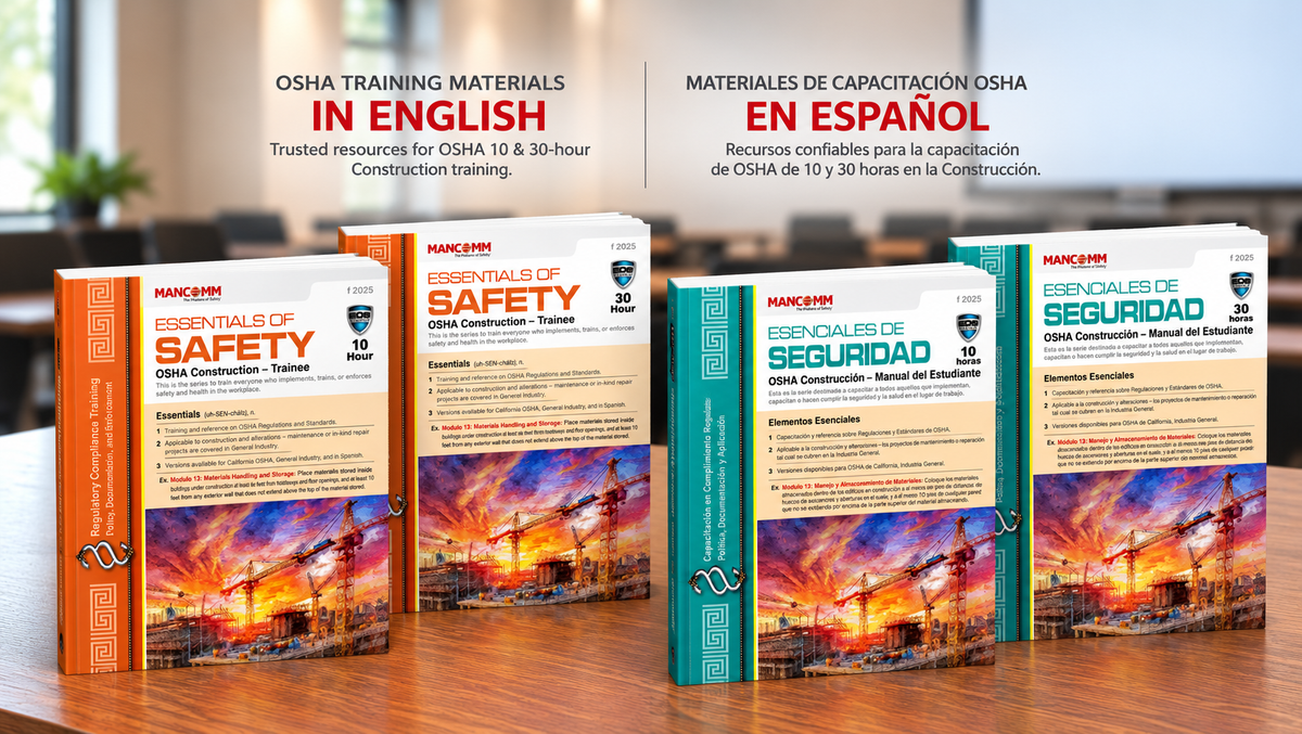 OSHA 10 & 30 Construction Trainee Packages