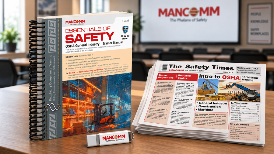 OSHA 30-hour* General Industry Trainer Package