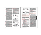 Two-page FMCSR Part 393 spread showing lamp and reflector requirements for towed vehicles, with diagrams of lighting setups for single, double, and triple trailer combinations and related rules for placement, visibility, and auxiliary lighting.