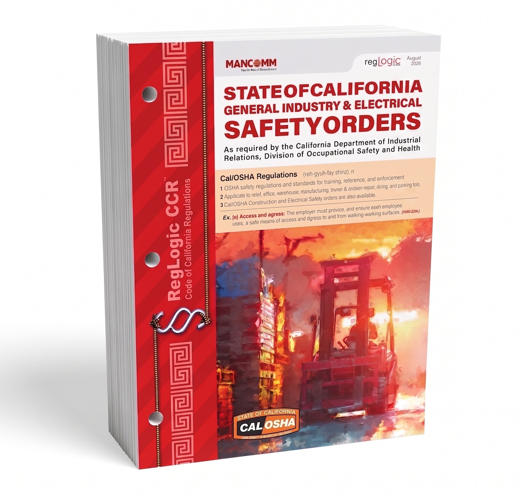 Cal/OSHA General Industry & Electrical Safety Orders, August 2026