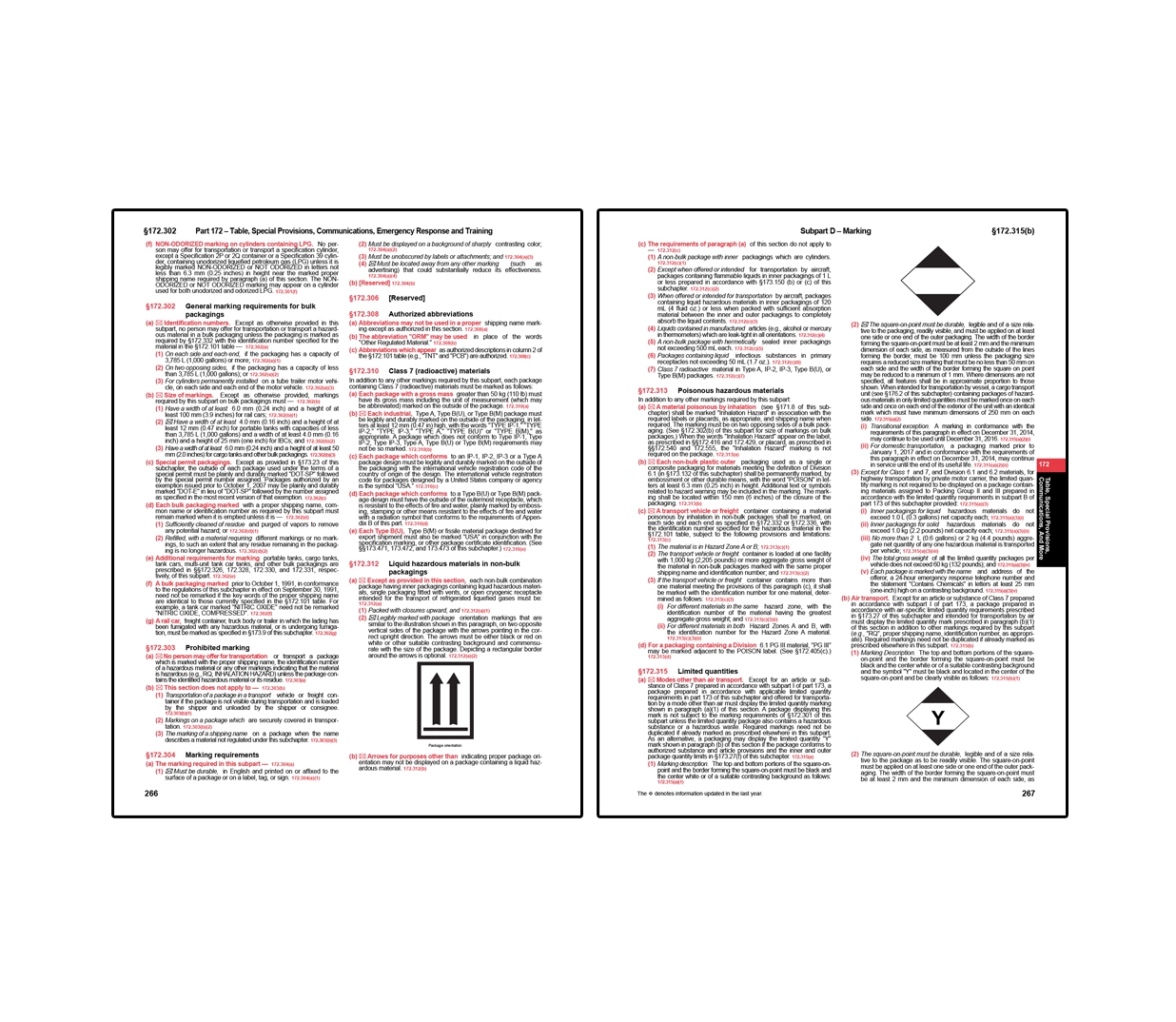 49 CFR Hazardous Materials Regulations (HMR) – DOT HazMat Compliance Manual