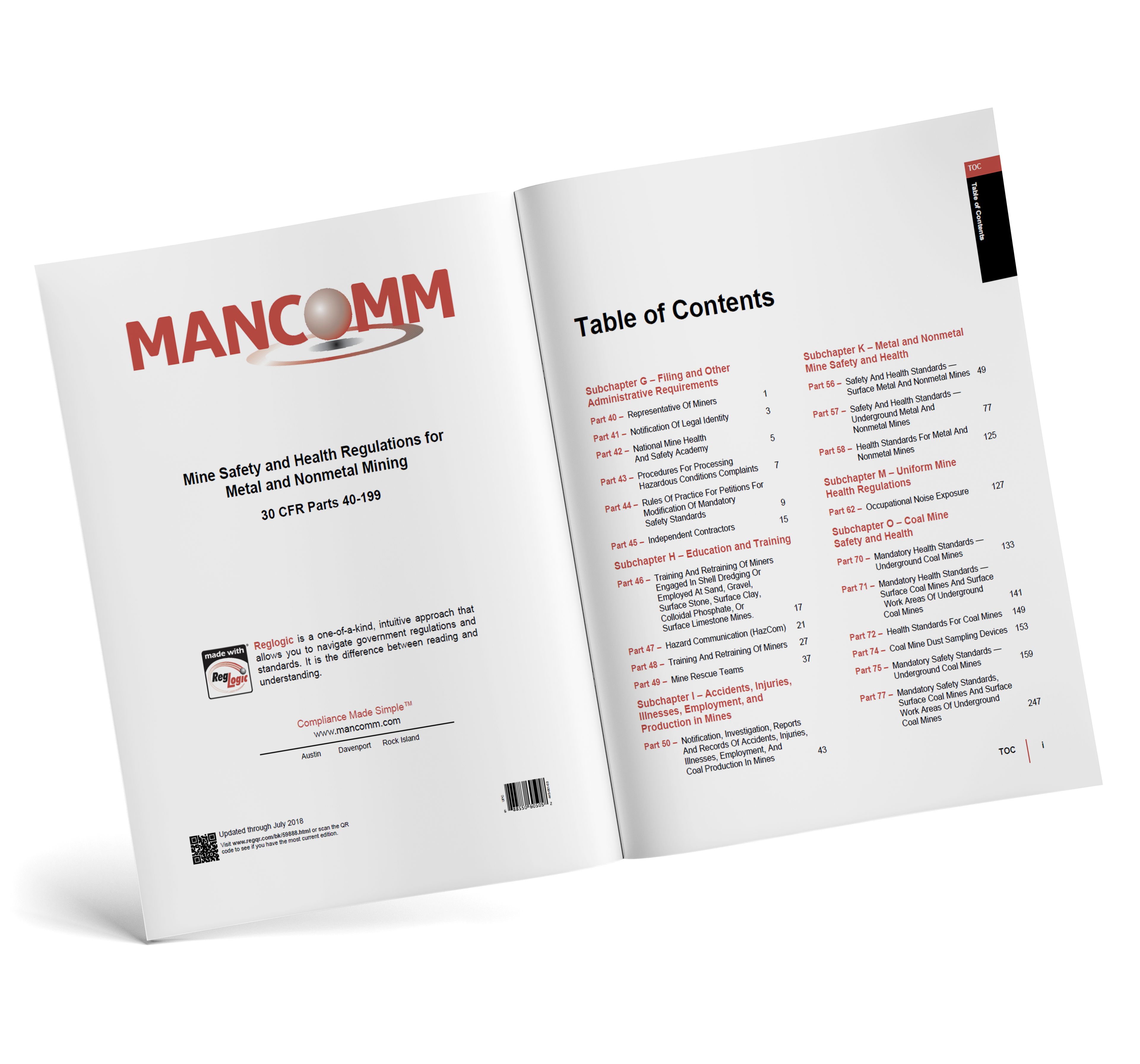 Table of COntents MSHR