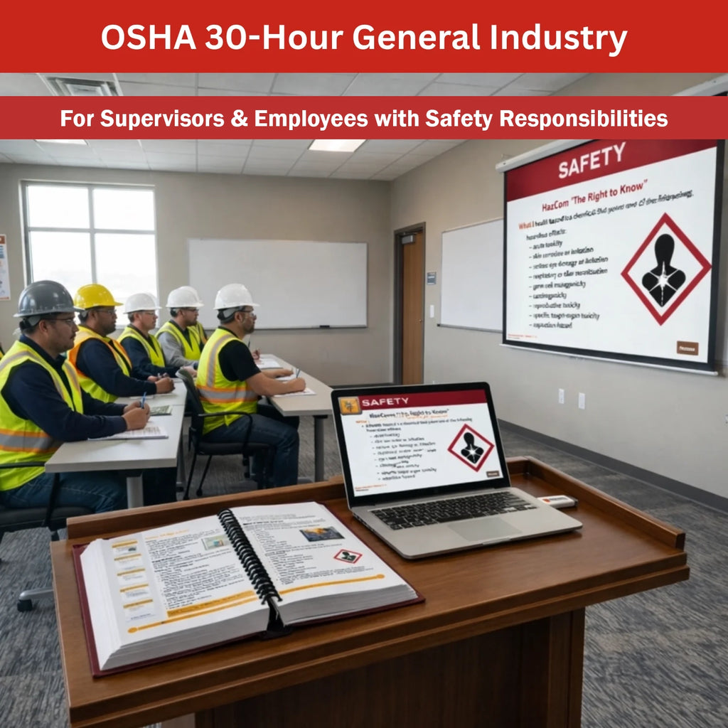 OSHA 30-hour* General Industry Trainer Package
