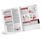 OSHA Oil and Gas book spread open with diagrams of oil and gas equipment