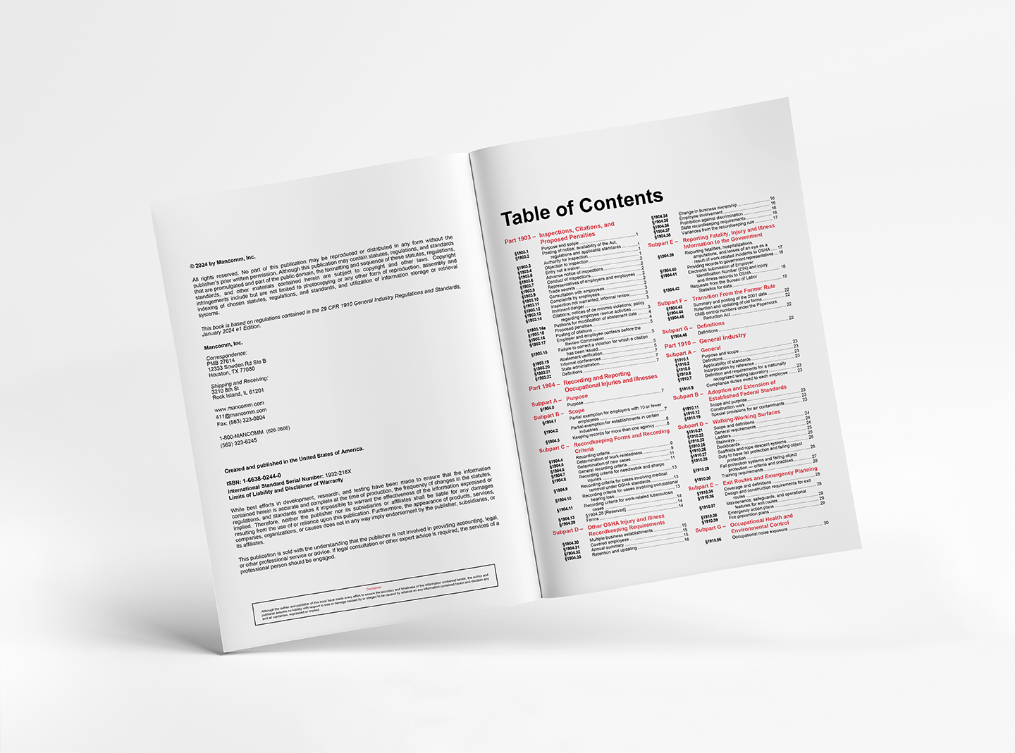 OSHA General Industry Succinct e2024