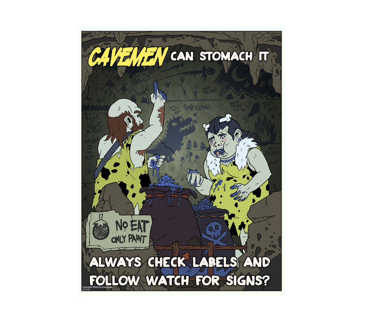 Caveman Safety™ Poster Series