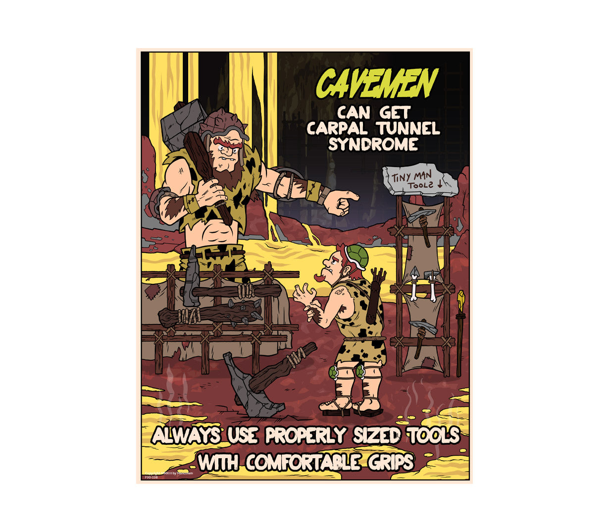 Caveman Safety™ Poster Series