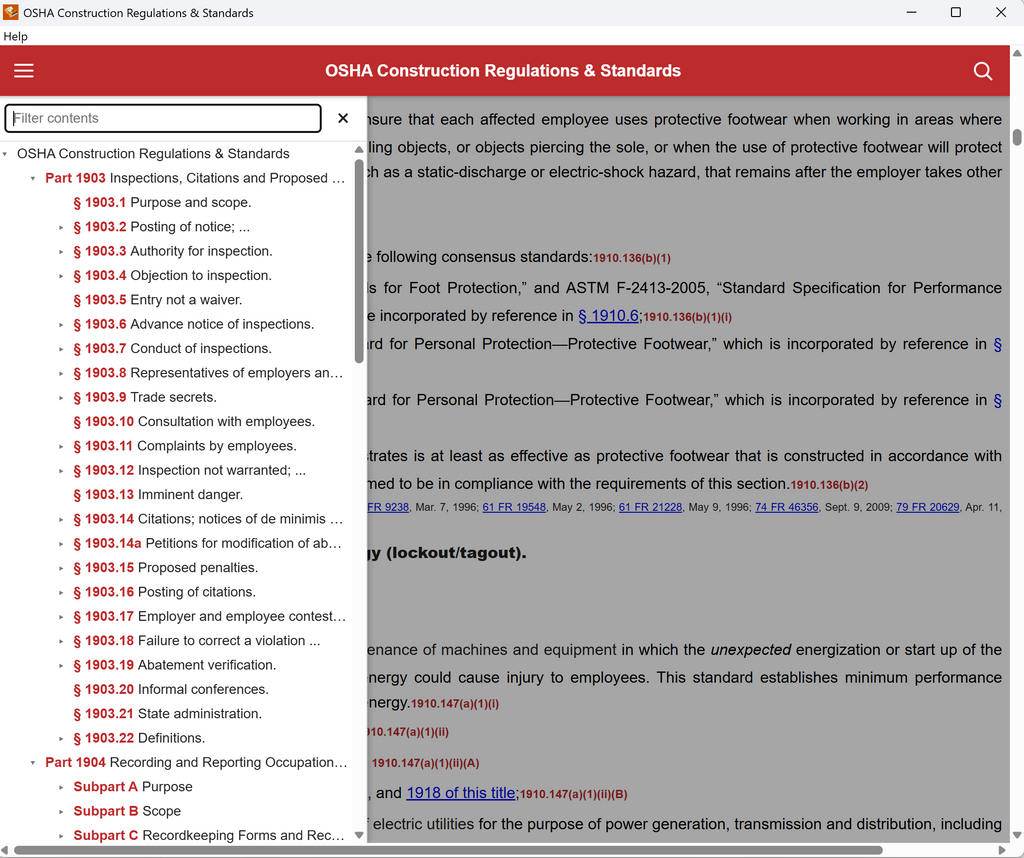 OSHA Construction Regulations & Standards USB - August 2026 Edition