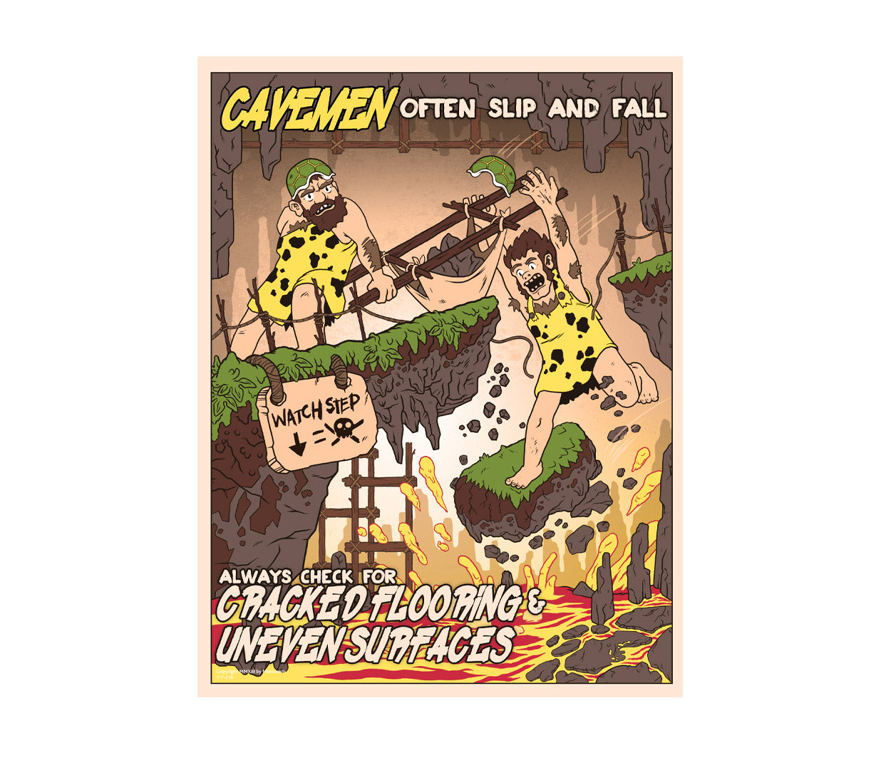 Caveman Safety™ Poster Series