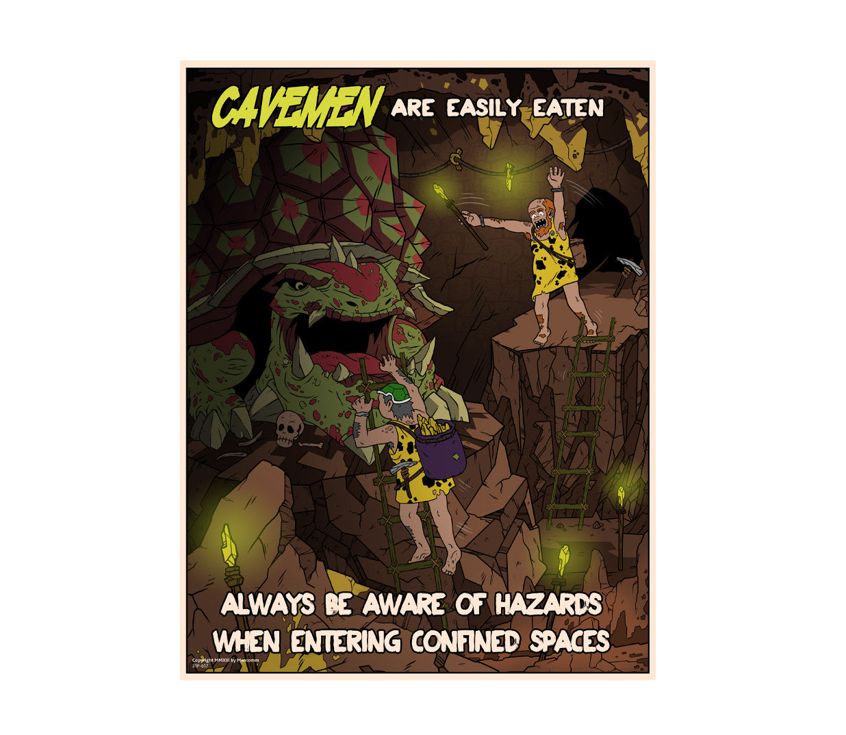 Caveman Safety™ Poster Series