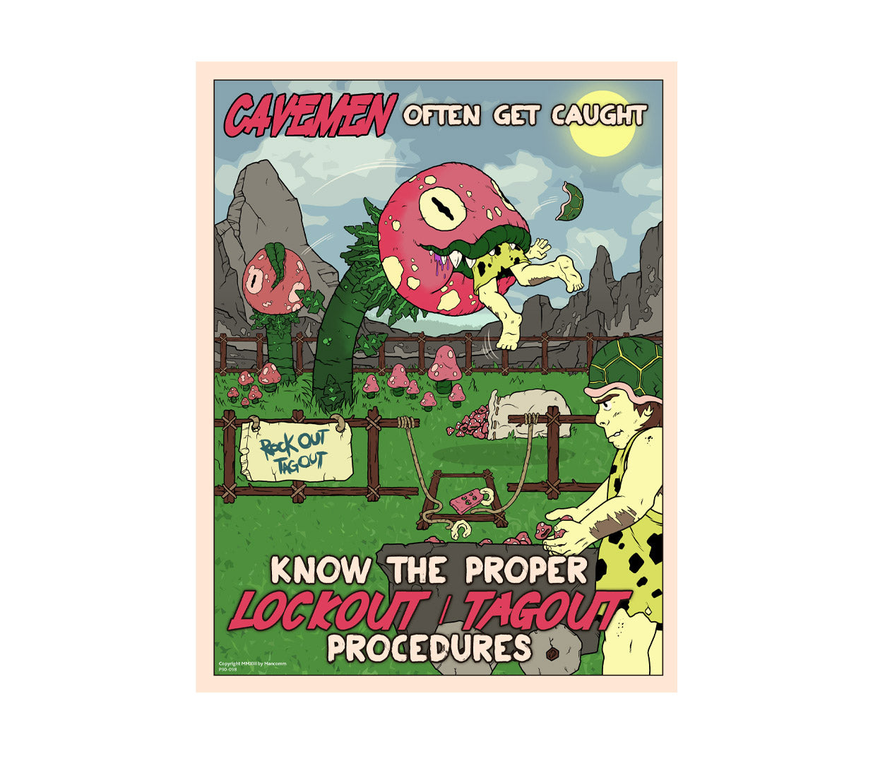 Caveman Safety™ Poster Series