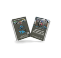 Two books with a TSQ logo on a white background