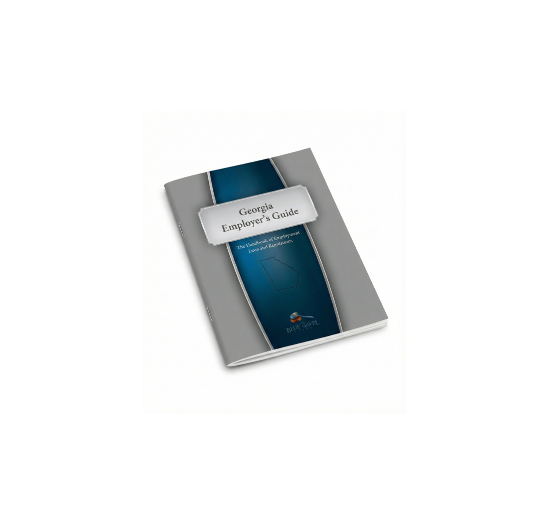 Georgia Employer's Guide book on a white background