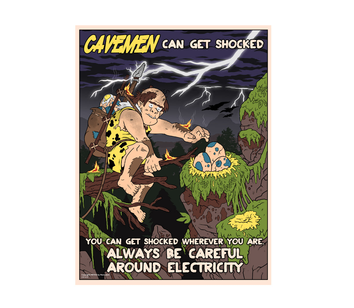 Caveman Safety™ Poster Series