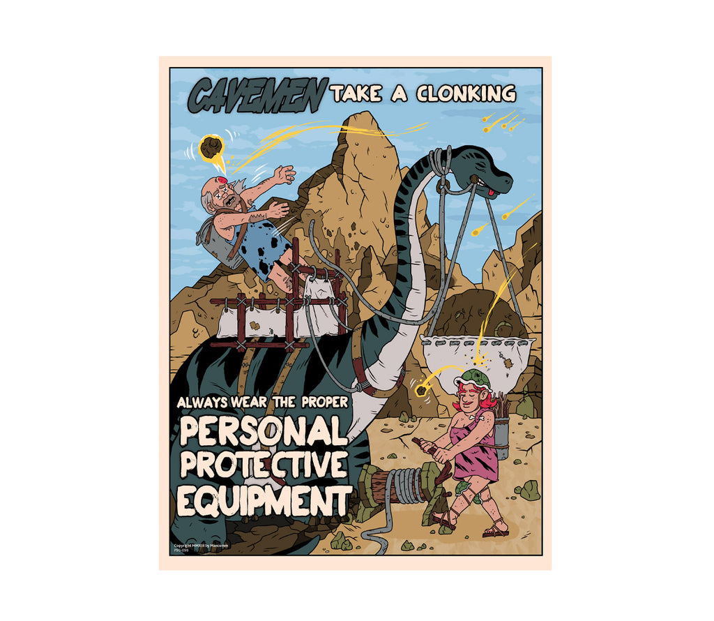 Caveman Safety™ Poster Series