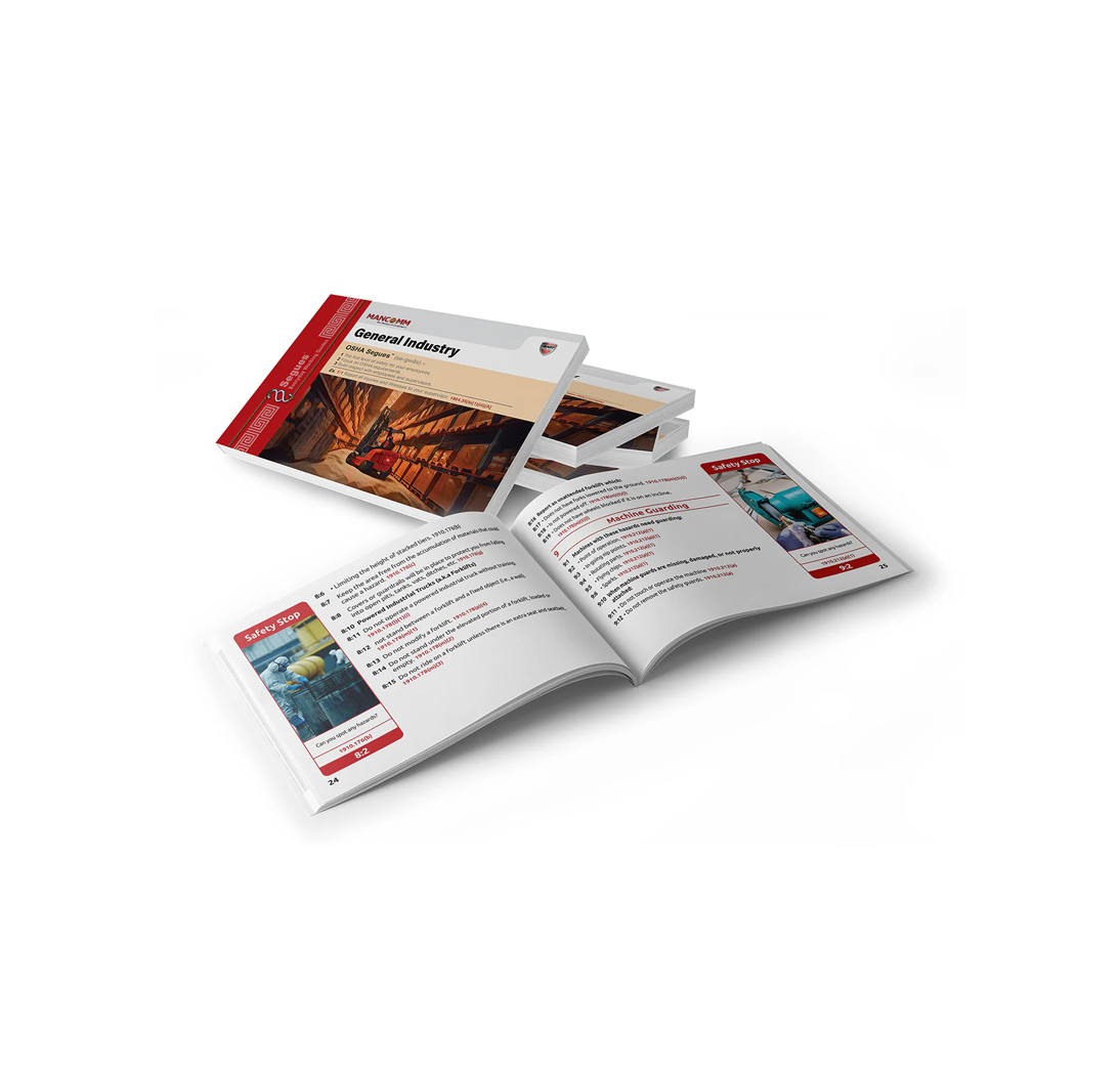 OSHA General Industry Quick Reference Guide, 4" × 5.25"